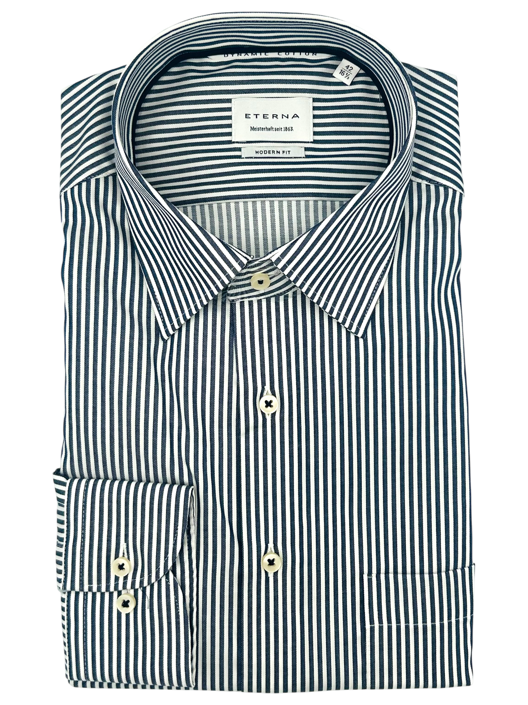 Eterna Skjorte Modern Fit - Dynamic Cotton